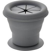Silicone Collapsible Snack Cup Blue