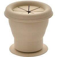 Silicone Collapsible Snack Cup Natural