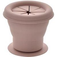 Silicone Collapsible Snack Cup Pink