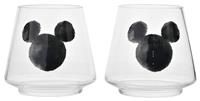 Disney Home Mickey Mouse Glass Candle Holders - Set of 2
