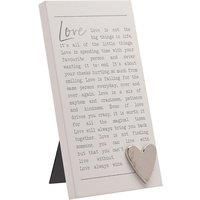 Moments - Love Plaque - Love Written Verse