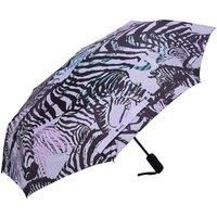 Caramia Auto Open & Close Umbrella - Zebcrossing