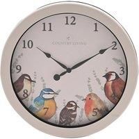 Country Living Outdoor Clock - Garden Birds 21 cm