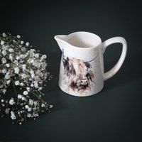 Meg Hawkins Jug - Highland Cow