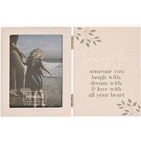 Moments Daughter White Photo Frame