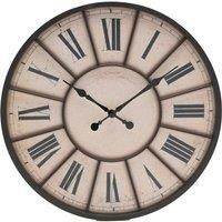 Hometime Roman Dial Panelled Wall Clock