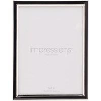 Impressions Black Epoxy Border Photo Frame