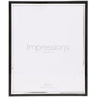 Impressions Black Epoxy Border Photo Frame
