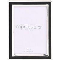 Impressions Black Epoxy Border Photo Frame