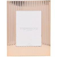 Impressions Gold Steel Photo Frame