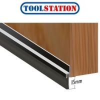 Stormguard Door Brush Strip Aluminium