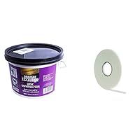 STORMGUARD 21SR397020MW UPVC Replacement Push in Seal White 20M & White 05SR022015MW 15m Self-Adeshive Foam Draught Excluder, L-15 Metres W-7mm H-4mm