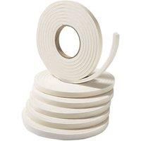 Stormguard Extra Thick Weatherstrip White 3.5m 6 Pack (348TF)