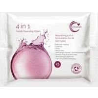 Cherish 4-in-1 Cleansing Wipes 25 Pack