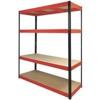Shelf Depot 1800 x 1600 x 600 mm 300 kg UDL RB Boss Shelf Kit with 4 MDF Shelves - Multi-Colour