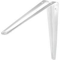 London Shelf Brackets White 125 x 100mm 20 Pack (342VJ)