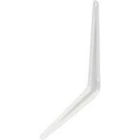 Pair of White Shelf Brackets ~ Surpports / Shelving / L - Brackets  10" x 8"