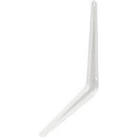 Shelf Brackets White Metal London Pattern Shelving Brackets  Sizes 14x12