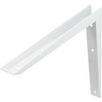 Hi Load Mitred Shelf Brackets White 300 x 300mm 10 Pack (135VJ)