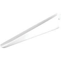 RB UK Bio Coat Antibacterial Twin Slot Shelf Brackets White 220 x 48mm 10 Pack (227VJ)