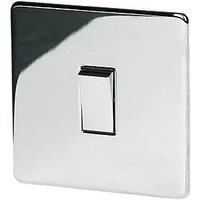 Crabtree platinum sf7175/pc screwless 1gang intermediate light switch low profil