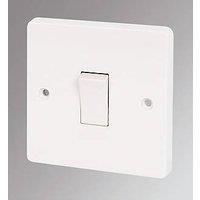 Crabtree Capital 10AX 1-Gang Intermediate Switch White (61494)