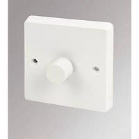Crabtree Capital 1-Gang 2-Way Dimmer Switch White (87485)