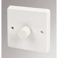 Crabtree Capital 1-Gang 2-Way Dimmer Switch White (90759)
