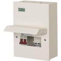 Crabtree Starbreaker 6-Module 4-Way Part-Populated Main Switch Consumer Unit (3990P)