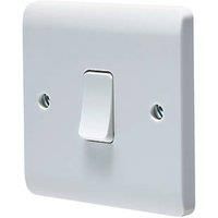 Crabtree Instinct 20A 1-Gang DP Control Switch White (438HV)