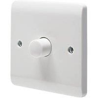 Crabtree Instinct 1-Gang 2-Way LED Dimmer Switch White (506HV)