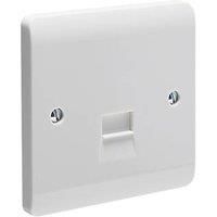 Crabtree Instinct Master Telephone Socket White (831HV)