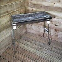 Large Stainless Steel Charcoal Bbq Grill