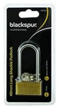 Blackspur BB-PD103 Long Shackle Brass Padlock