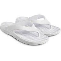 Totes Sol Bounce Ladies Toe Post White