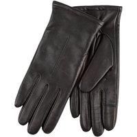 Totes 3 Point Smartouch Leather Gloves - Black