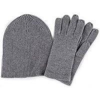Totes Ladies Cashmere Blend Hat & Glove Set