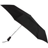 Isotoner totes Eco X-TRA STRONG Auto Open/Close Ratchet Closing Eco-Brella Umbrella Black