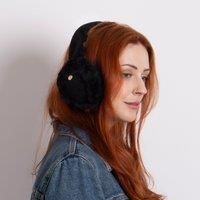 Just Sheepskin Harper Real Suede And Sheepskin Lined Earmuffs