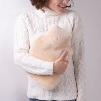 Just Sheepskin Rebecca Hot Water Bottle - Beige