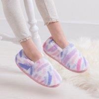 Totes Multi Faux Fur Slippers