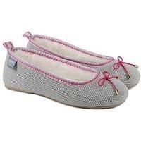 Isotoner® Ladies Herringbone Ballet Slipper