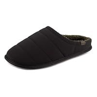 Isotoner® Mens Sport Quilted Mule Slipper With Cosy Lining