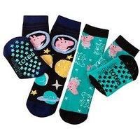 Totes Childrens Novelty Original Slipper Sock (Twin Pack)