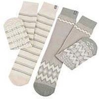 Totes toasties® Ladies Original Slipper Socks (Twin Pack)