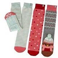 Totes toasties® Ladies Original Slipper Socks (Triple Pack)