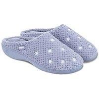 Isotoner® Ladies Popcorn Terry Mule Slippers