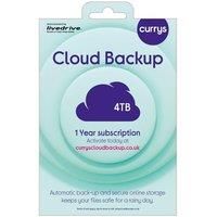 KNOWHOW Cloud Backup  4 TB 1 year  Currys