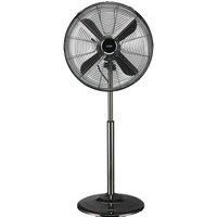 LOGIK L16PFGM17 16" Pedestal Fan - Gun Metal 