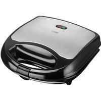 LOGIK L02SMS17 Sandwich Toaster - Black & Silver